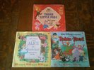 3 Disneyland Record and Book  Three little pigs  Alice in Wonderland  Robin Hood
