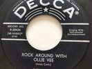ROCKABILLY Buddy Holly ROCK AROUND WITH OLLIE VEE Decca 45 very rare Canadian