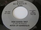 MOTOR CITY BONNEVILLES RARE DETROIT GARAGE PUNKER  RED ROOSTER HIG SCHOOL SALLY