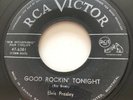 ROCKABILLY Elvis Presley GOOD ROCKIN' TONIGHT RCA 45 rare Canadian pressing