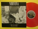 Nirvana Bleach 1989 Waterfront Sub Pop Red Vinyl DAMP 114 LP