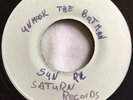 Sun Ra Unmask The Batman/The Perfect Man Saturn 45 Super Rare Hand Written Label