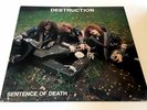 DESTRUCTION -SENTENCE OF DEATH EP - ORIGINAL METAL BLADE PRESS   1984