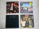 ACDC Albums x4 Back in Black, If You Want Blood, Dirty Deeds and Highway to Hell