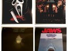 HORROR SOUNDTRACKS - 4-LP Custom Bundle (Vinyl) - The Fly, Scream, Jaws...