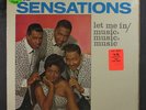 SENSATIONS: Let Me In / Music Music Music LP (Mono, tags oc) rare Vocal Groups