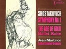 Shostakovich - Symphony No. 1 /Age of Gold Martinon RCA VICS 1184 audiophile LP