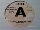 Leon Russell Everybodys Talking Bout the Young  7 inch Uk DOT demo 45 folk/rock