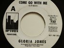 GLORIA JONES: COME GO WITH ME / HOW DO YOU TELL - NORTHERN SOUL PROMO - 45rpm