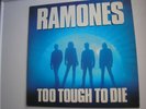 THE RAMONES Too Tough To Die UK LP + inner 1984 ex/ex