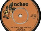 Alton Ellis Too Late To Turn Back Now UK 7