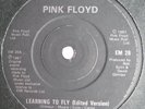 PINK FLOYD - LEARNING TO FLY - BLACK VINYL UNISSUED RECORD - EMI