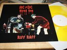 AC/DC - Riff Raff - Riff Rocker Records Australia White Label Color Vinyl Album