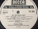 Rolling Stones - Get Yer Ya Ya's Out,UK Original Decca Export Album White Label.