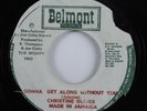 Reggae 45 CHRISTINE OLIVER Gonna Get Along Without You BELMONT VG+ HEAR