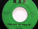 FLAIRS-YOU GOT TO STEAL IT/WHERE YOU LIVE ON RAP NORTHERN 45-M-, HEAR