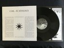 COIL Scatology   RARE LP with insert 2013 EU Textured Cover