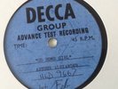 ARTHUR ALEXANDER - GO HOME GIRL- SINGLE SIDED DECCA ACETATE VG. JKELLY