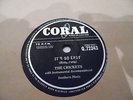 THE CRICKETS - IT'S SO EASY - CLASSIC ROCK N ROLL - 78 - 1958 - RARE