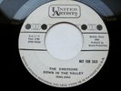 R&B THE EMERSONS Lonliness / Down in the valley UA promo VG++ - 45rpm record