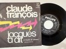CLAUDE FRANCOIS RARE ITALY ITALIE mais quand le matin / jacques a dit original