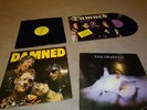 The Damned 4 vinyl LPs, best of, strawberries, a right royal, made to be loud.
