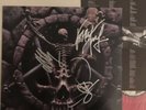 Slayer Red Vinyl Signiert Signed Autogramm Jeff Hanneman