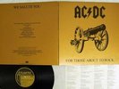 AC/DC FOR THOSE ABOUT TO ROCK WE SALUTE YOU ATLANTIC P-11068A Japan VINYL LP