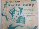 EARTHA KITT 45 Santa Baby/Under the Bridges of Paris RCA VICTOR VG++ ct2215