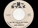 NORTHERN/DEEP SOUL-EDDIE JEFFERSON-STAX 147-UH OH (I'M IN LOVE AGAIN)/I DON'T WA