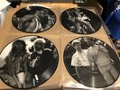 Queen Set Of 4 Limited Edition 7” Picture Discs Rare Set Near Mint Interview Set