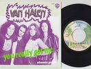 VAN HALEN * You Really Got Me * 1978 Belgian - Dutch 45 * METAL HARD ROCK 45 *