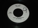 BEATLES/PAUL MCCARTNEY/WINGS PROMO 45 