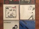 U2 : 4 Play - Original Irish Import Black Vinyl 45's - NOT A REISSUE