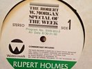 RADIO SHOW: ROBERT W. MORGAN WEEKLY SPECIAL 8/30/80 STUDIO GUEST RUPERT HOLMES