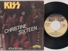KISS 'Christine Sixteen / Shock Me' 1977 French 7