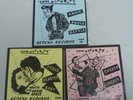 COOL AND CRAZY - CHICKEN CHICKEN - KNOCK KNOCK - FICKLE HEARTED BABY - 3 x 7