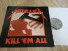 METALLICA  -  Kill 'Em All MEGAFORCE MRI-069 LP (Silver Label) US RARE