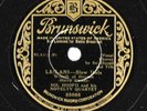 RARE 78 RPM: BRUNSWICK - SAL HOOPII - LEILANI - HAWAIIAN HONEY MOON  HARRY OWENS
