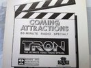 TRON 60-MINUTE RADIO SPECIAL LP NBC The Source Radio Show with cues