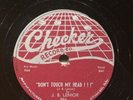 J.B. LENIOR LENORE CHECKER 856 I’ve Been Down So Long 1950 Blues 78 RPM 10” E+
