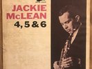 Jackie McLean “4, 5 And 6” LP New Jazz DG RVG JAZZ
