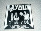 LAYOUT - WASTED LOVE 1987 PRIVATE METAL SCRATCH HIROSHIMA RED RUIN REAL STEEL