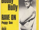 BUDDY HOLLY Rave On  Denmark UK export 45 danish Peggy Sue ROCKABILLY