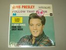 Elvis Presley 45 Record FOLLOW THAT DREAM RCA Victor 4368 w/ Picture Sleeve vtg