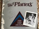 The Platters Record This Time Around 1984 LP Signed Print & Sleeve Rare Album