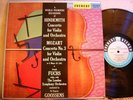 Everest SDBR 3040 Hindemith/Mozart VIOLIN CTO FUCHS 35MM SilverBack VG++ TO NM
