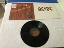 AC/DC AC DC FLY ON THE WALL  record album LP with Hype Sticker & Wrap