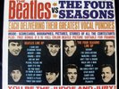 BEATLES VS FOUR SEASONS LP - VEE JAY -  DX 30 - VJLP 1062 & 1065 MONO LP