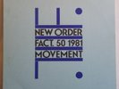 NEW ORDER - Movement - Original UK LP - Post Punk Joy Division Factory Records